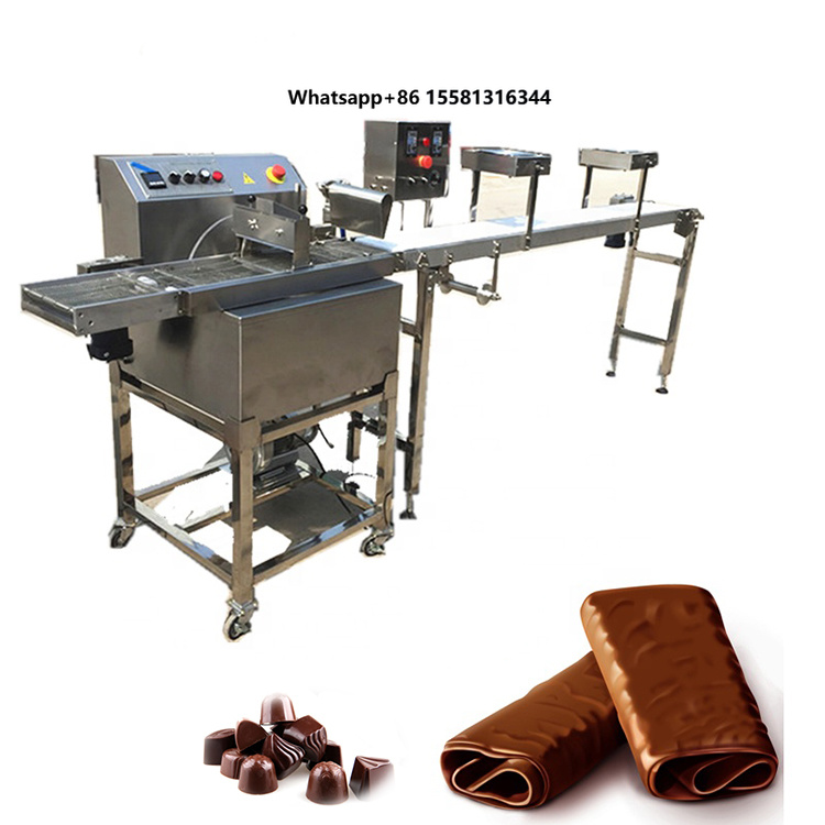Chocolate Snack - آلة تغليف الدونات بالشوكولاتة، آلة معالجة