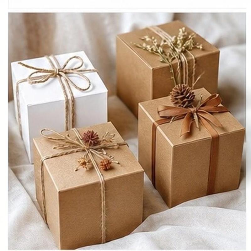 Cookies Pack - 10 قطع من صناديق التغليف المصنوعة