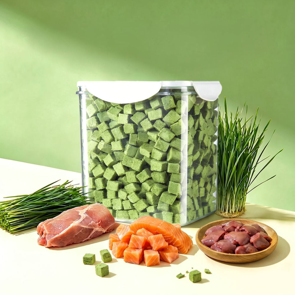 وجبات خفيفة طبيعية للقطط مجففة - مراجعة Healthy Snacks Food وسعره