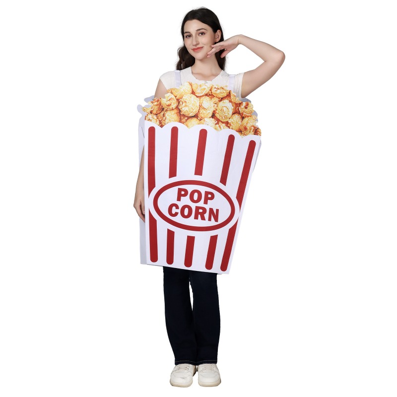زي تنكري جديد للهالوين، بدلة م - مراجعة Popcorn وسعره